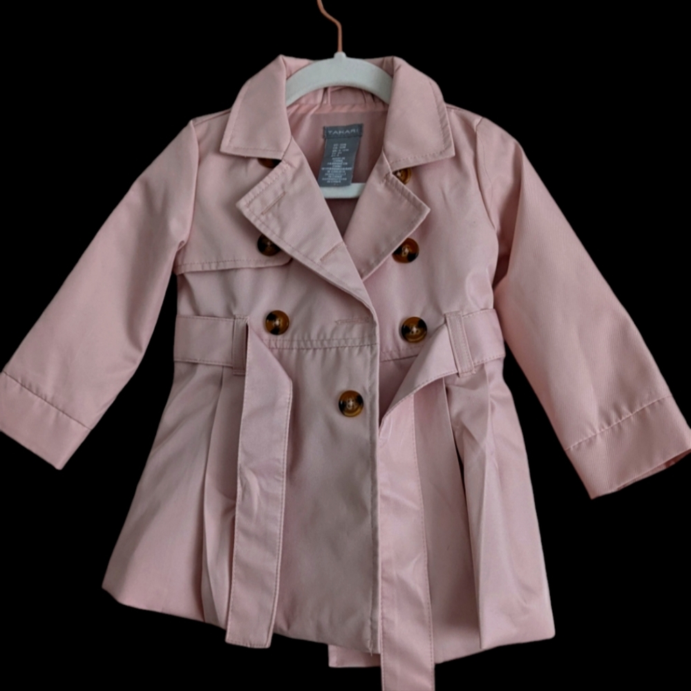 Pink baby coat